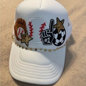 Custom Sports Patch Trucker Cap